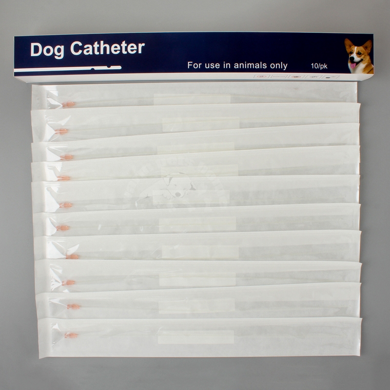 10PCS Dog Catheters Sterile Canine Urinary Catheter Urethral Stone ...