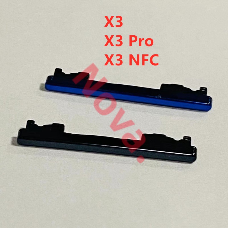 Volume Button For Xiaomi Poco X3 Pro NFC Side Key Switch Cover