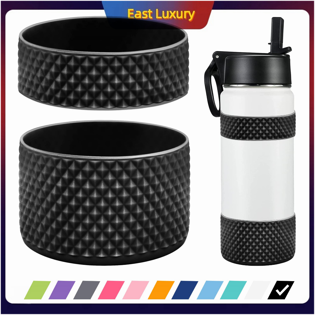 Water Bottle Boot,Diamond Texture Silicone Boot Protector 12oz