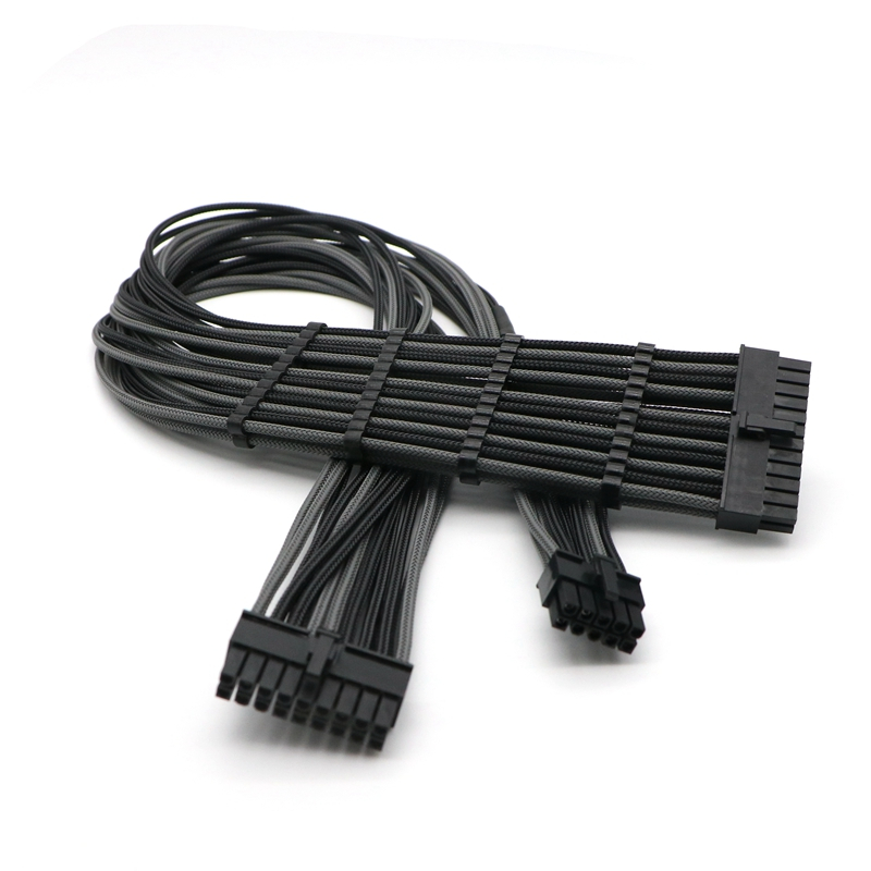 Custom Sleeved ATX 24Pin Modular PSU Power Cable for SeaSonic. | Shopee ...