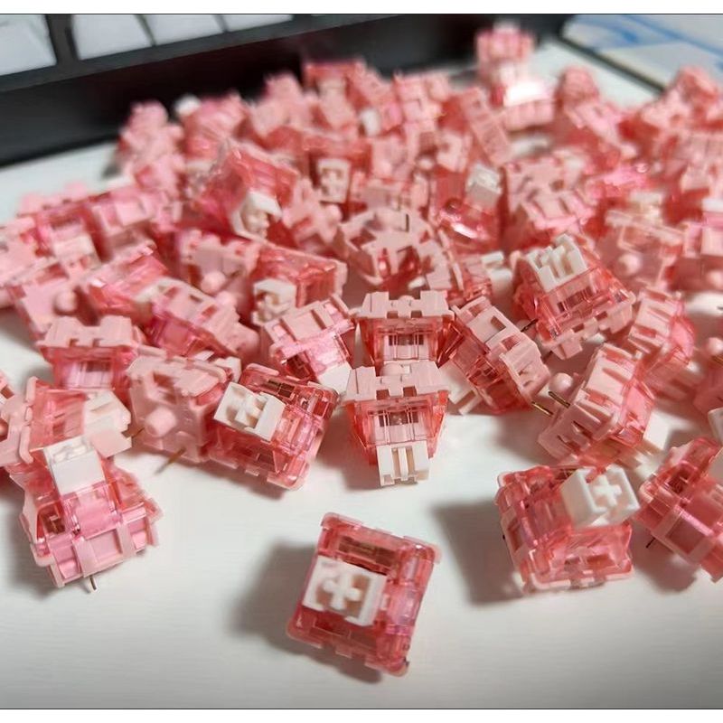 mechanical-keyboard-switch-strawberry-jelly-v2-switch-3-pin-linear