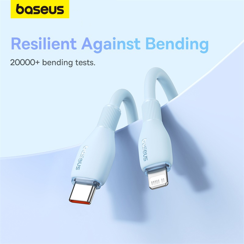 Baseus 20W PD USB C Cable Fast Charging Cable for i14 13 12 Pro Max XR Data  Cord For iPhone