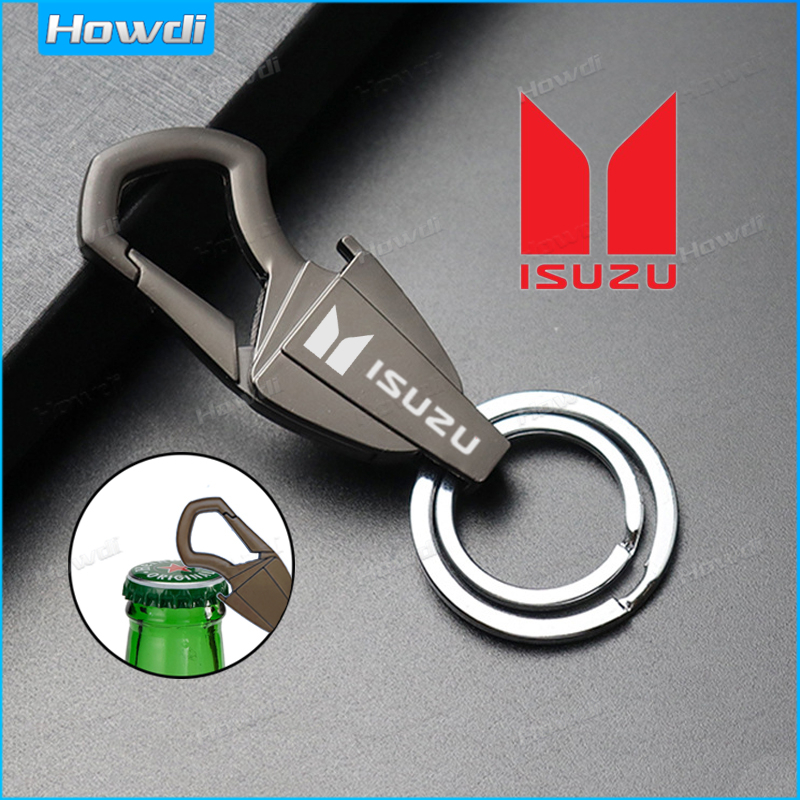 【Bottle Opener Keychain】New Creative Alloy Meta keychain with logo for ...