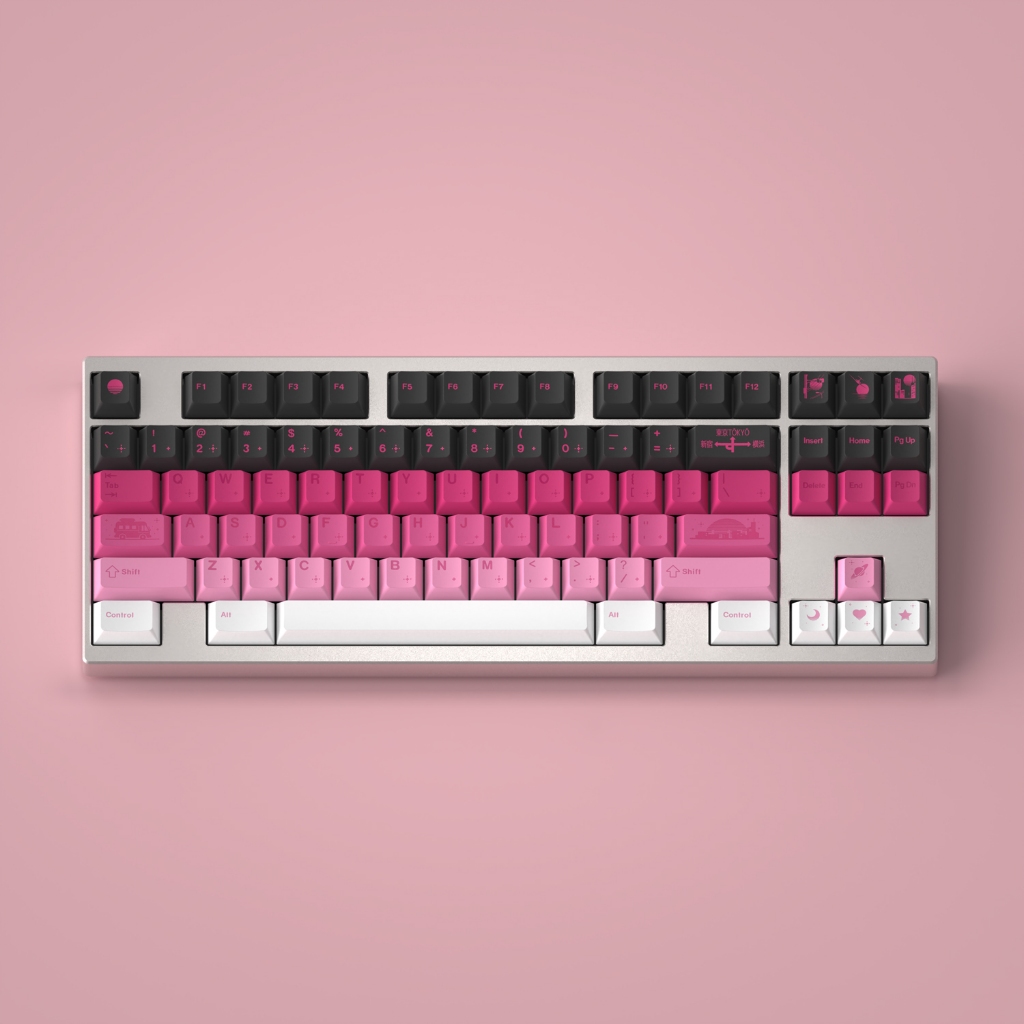 Finalkey Chill City Keycaps Set mechanical keyboard keycaps custom ...