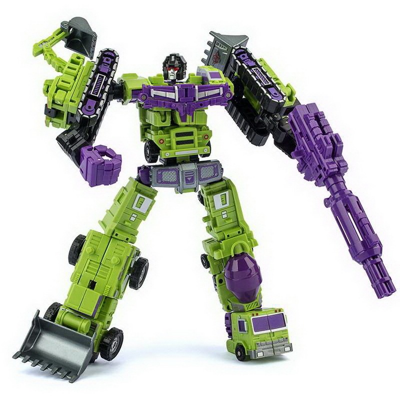 Construction Vehicles Engineering Truck Robot Combiner Devastator ...