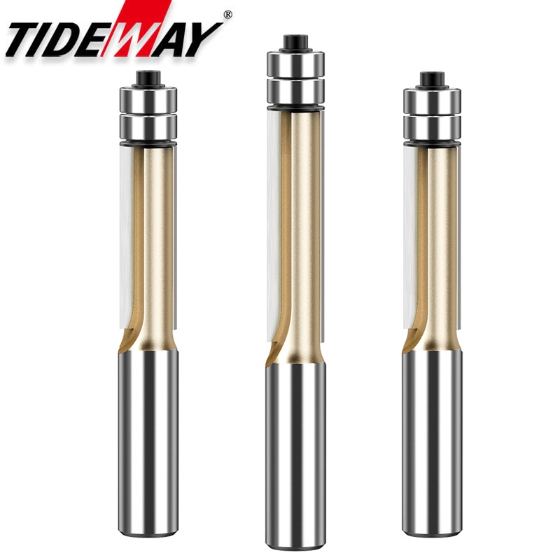 Tideway Double Bearing Flush Trim Router Bits CNC Tools Carving and