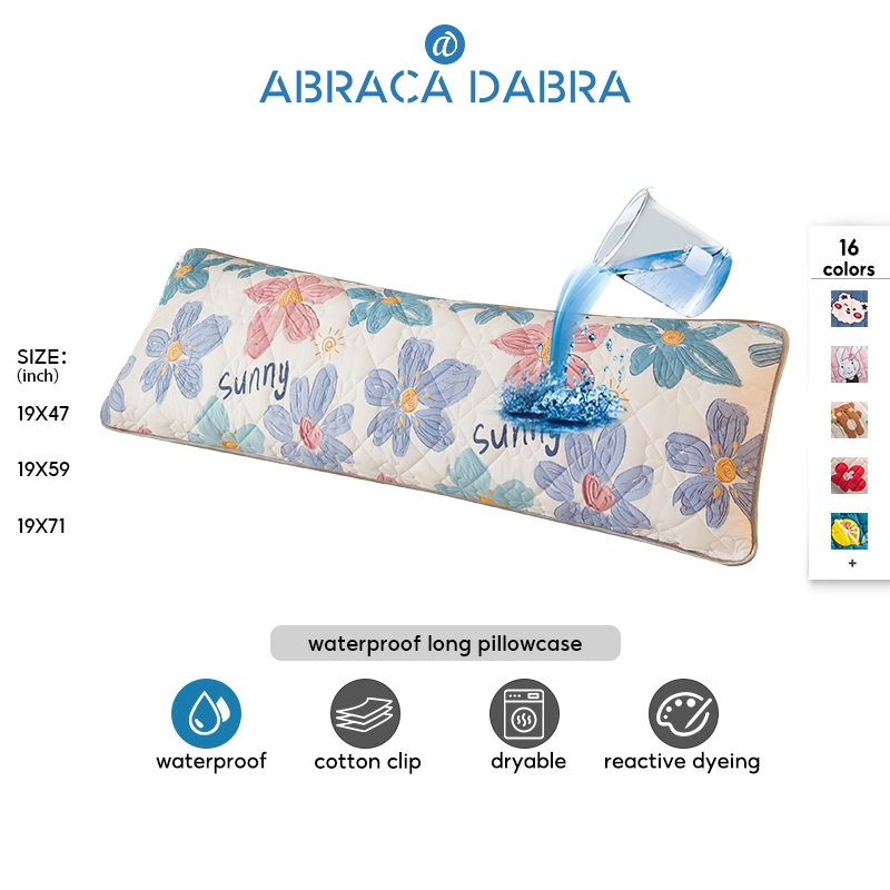 Abraca Dabra COD 100 Waterproof Body Pillow Case 48x180cm Full Long Pillow Cases Simple Cushion