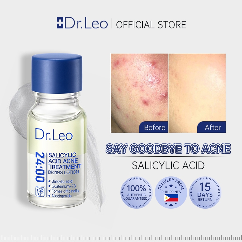 Dr Leo Acne Net Acne Essence Salicylic Acid Anti Acne Serum Lighten Acne Scars Acne Remover