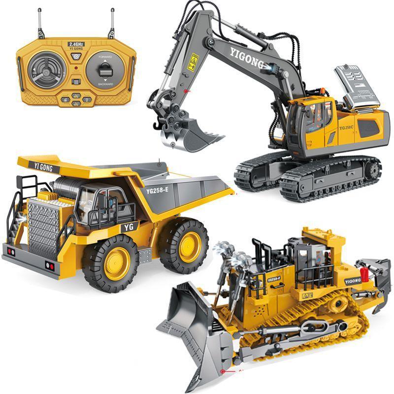 iBLiver Remote Control Excavator Toys for Boys, Remote Control