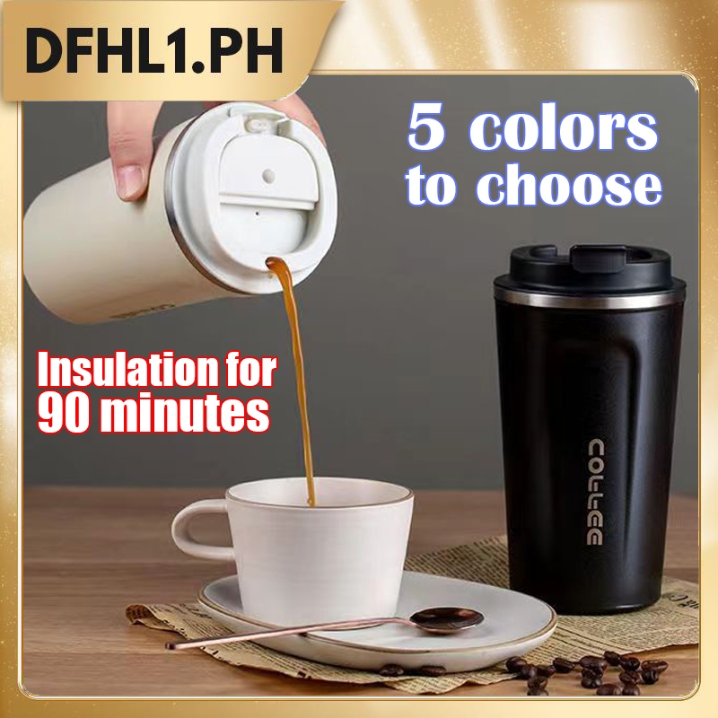 Travel Mug Insulated Coffee Cup with Leakproof Lid Vacuum Insulation