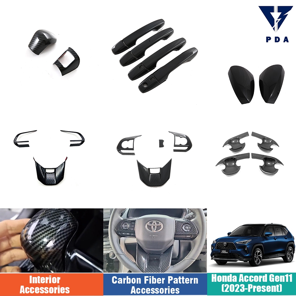 Door Window Switch Bezel Trim Panel Cover Replacement For Toyota Yaris