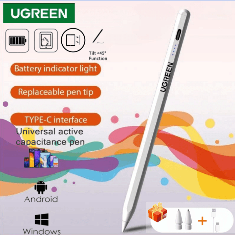 Ugreen Universal Stylus Pen Capacitive Stylus for Tablet Drawing and