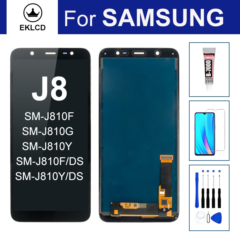 6.0'' LCD For Samsung Galaxy J8 2018 J810 J810F J810Y/DS Display Touch ...