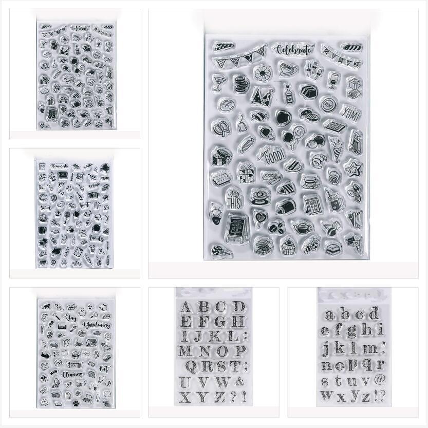 New planner Silicone Clear Seal Stamp DIY Scrapbooking Embossing Photo ...
