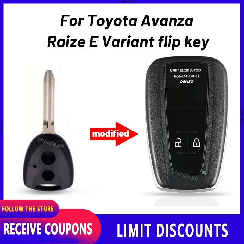High-quality new models for Toyota Avanza Raize E Variant flip key ...
