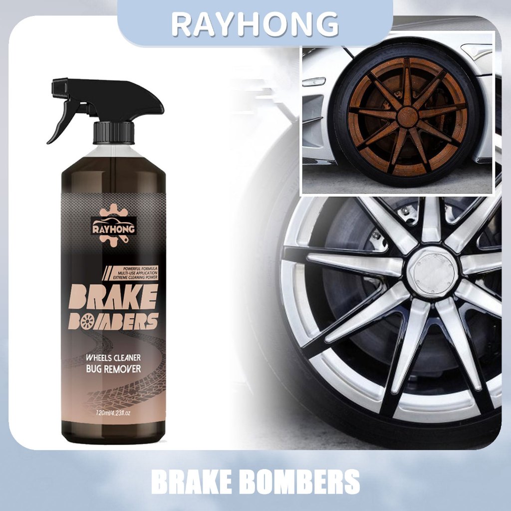 RAYHONG MultiPurpose metal Rust Remover Spray Car Wheel Rim Metal