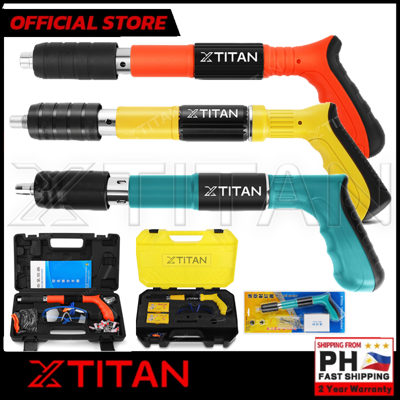 【5 Year Warranty】OriginalXTITAN Nail Gun 7.2mm Rivet Gun Tufting Gun ...