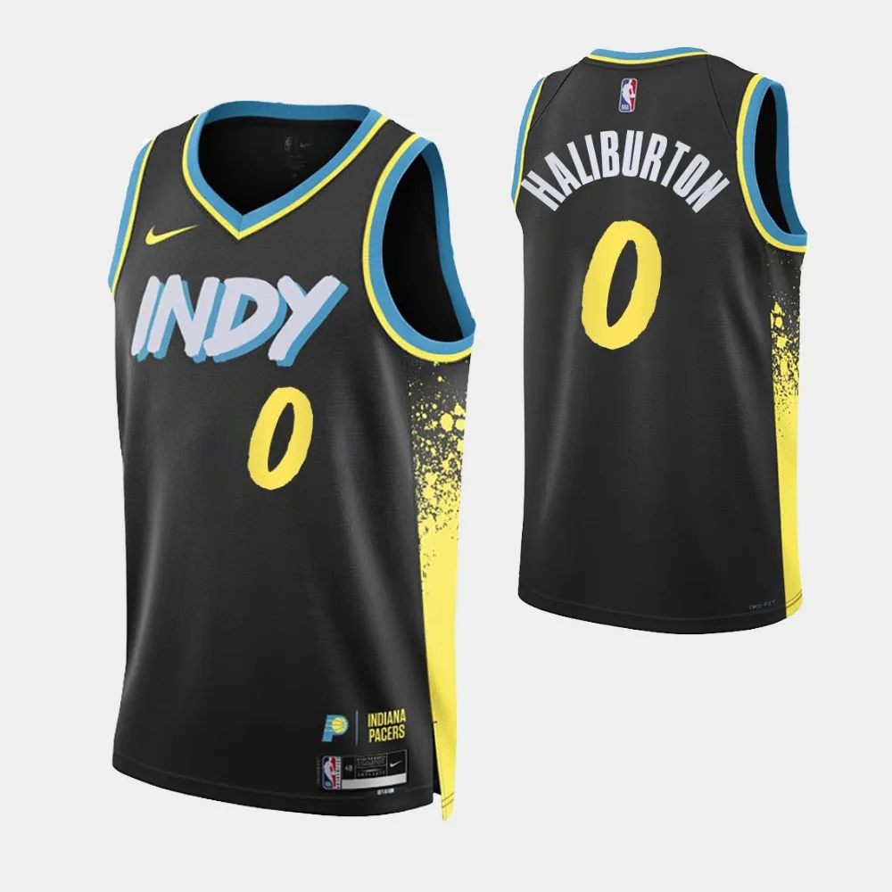 pacers tyrese haliburton jersey