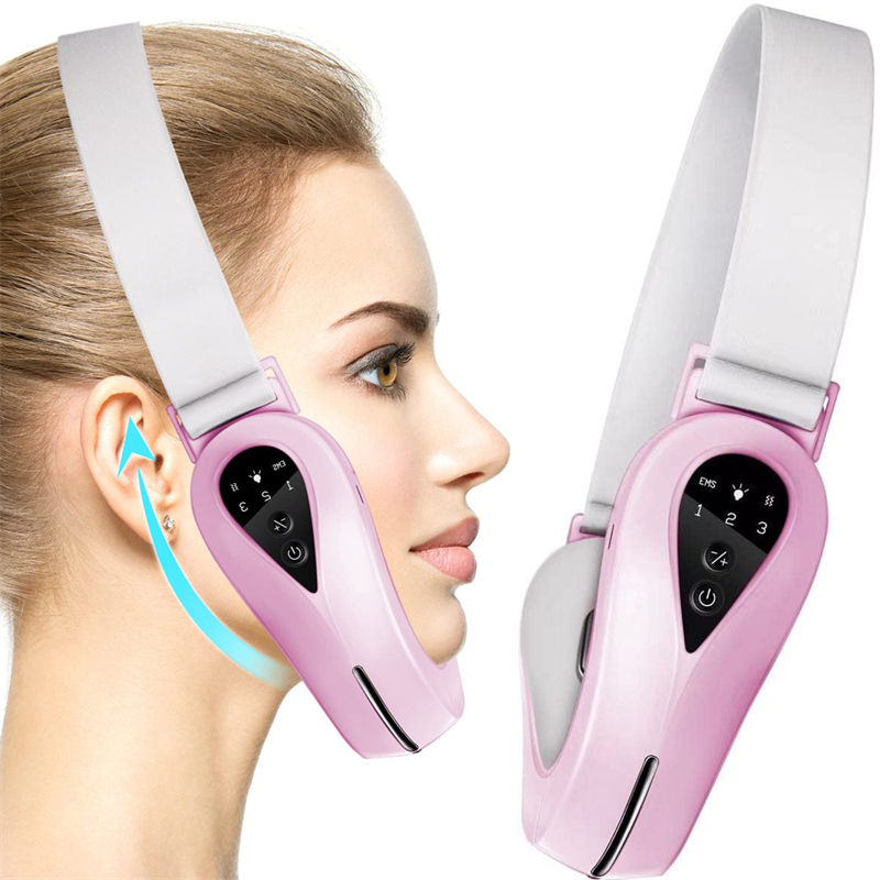 Microcurrent Face Lift Machine Electric Double Chin Remover V Face Jaw