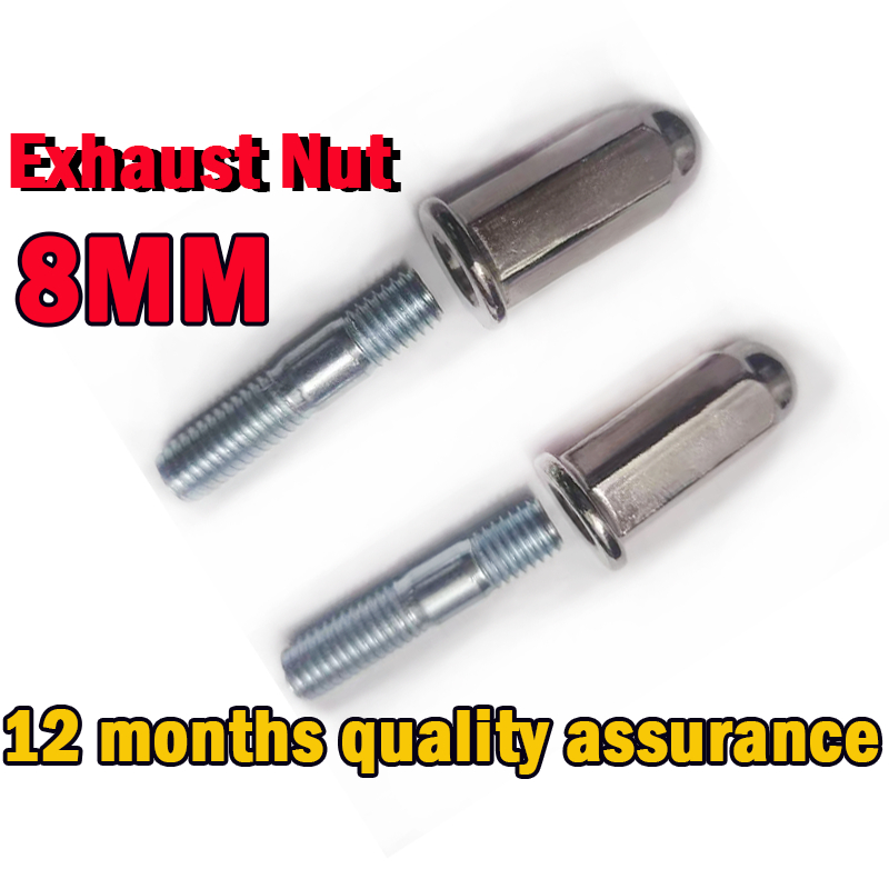 2Pcs Exhaust Nut Bolt SET 8MM For ALL MIO/SMASH115/SNIPER150/FZ150 ...