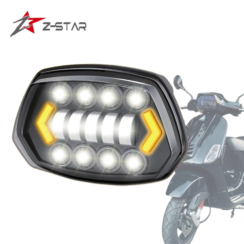 VESPA S125 LED Headlight Retro Motorcycle Headlamp Vespa Sprint
