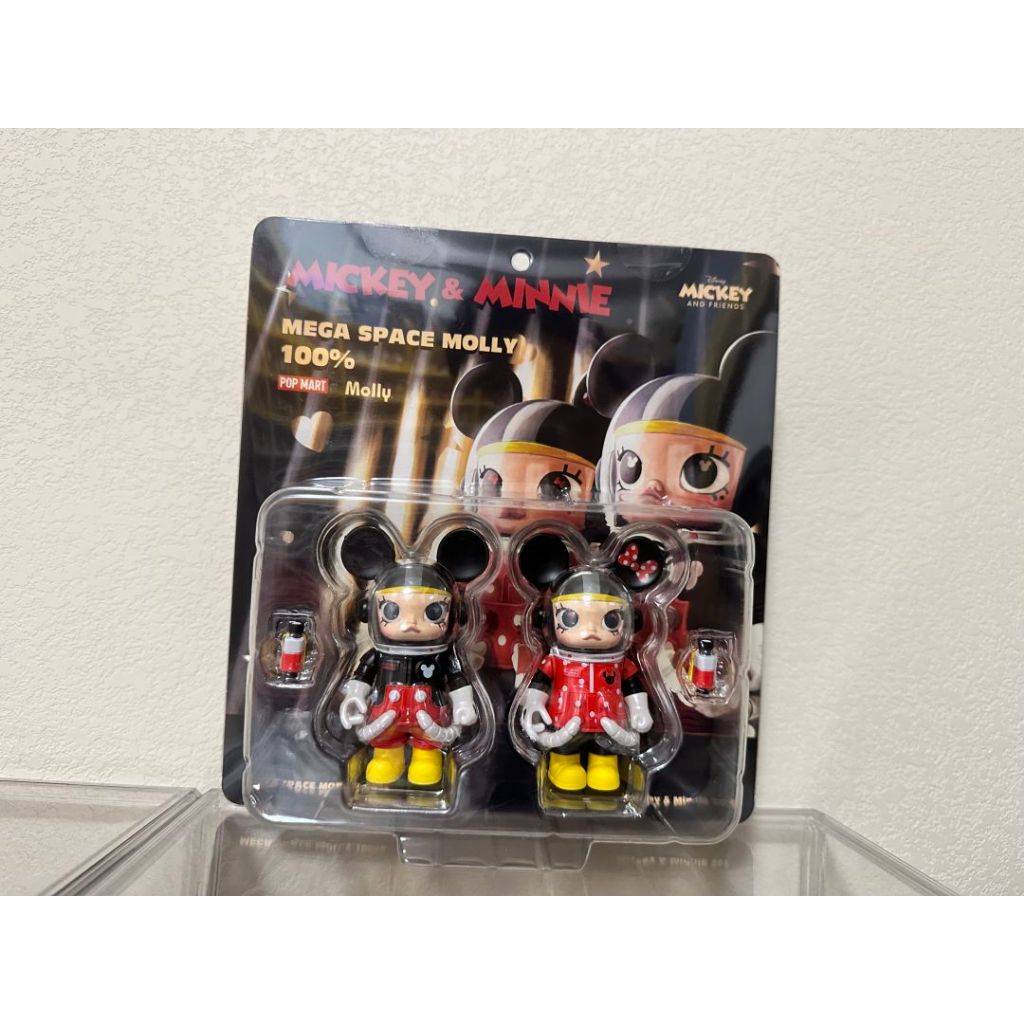 ぬいぐるみ MEGA 100% MOLLY MICKEY & MINNIE MOUSE MOLLY MICKEY & MINNIE MEGA SPACE MOLLY 100% Limited edition