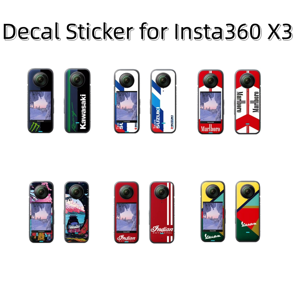 Decal Skin For Insta360 GO 3 Anti-Scratch Vinyl Wrap Film Insta 360 GO 3  Action Camera Body Protective Sticker Coat Insta360 GO3