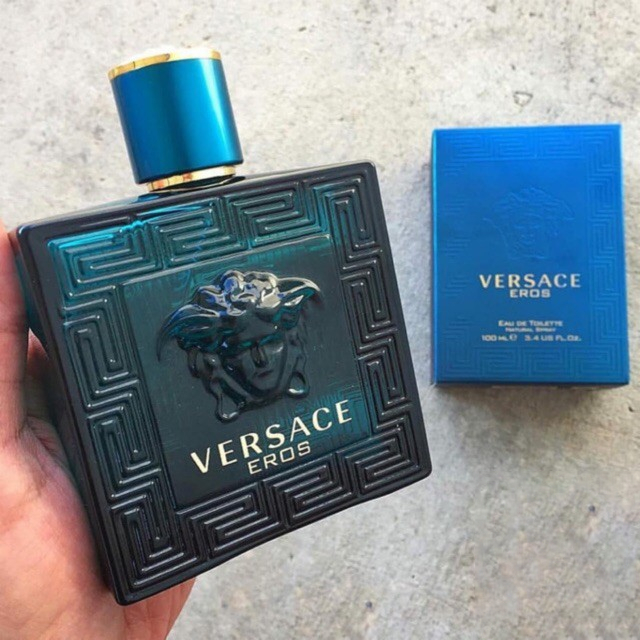 Versace Eros Perfume For Men Sexy Eau De Toilette Long Lasting Scent