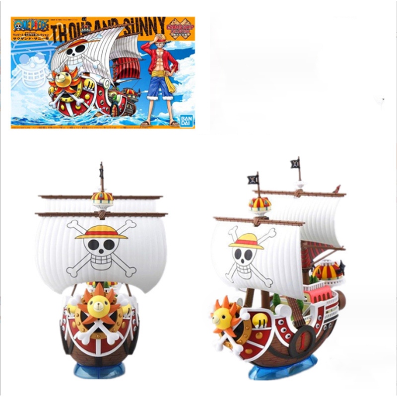 One Piece Qianqing Pirate Ship Model Toy Assembly Collection | Shopee ...