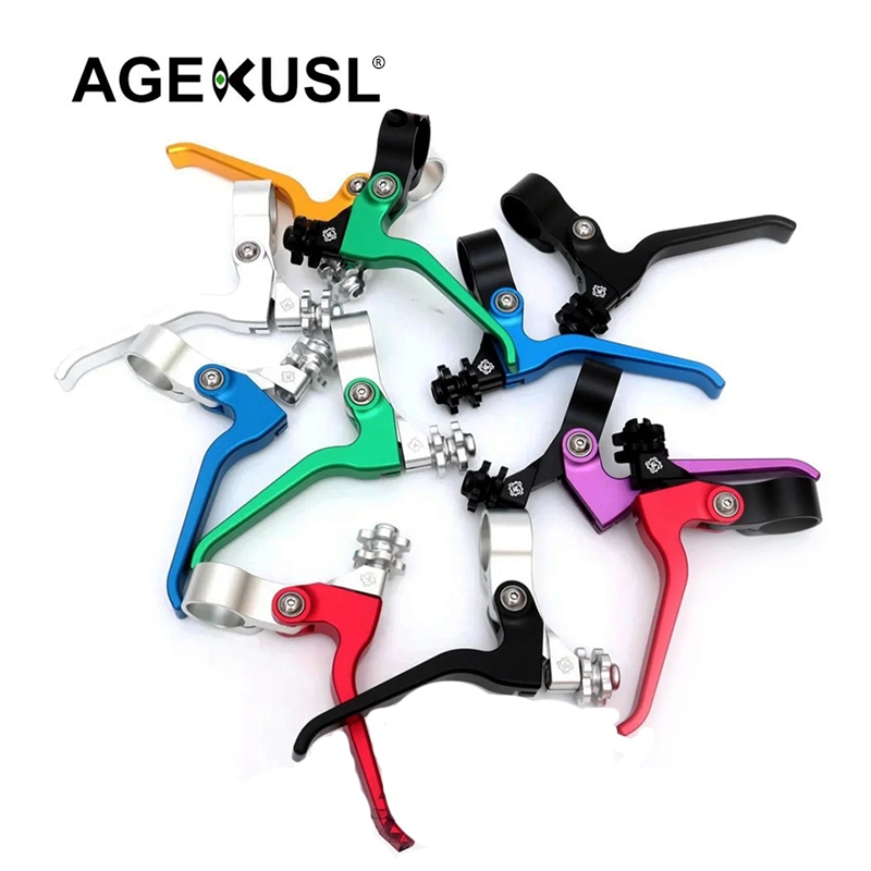 Aceoffix Bicycle Brake Lever Rero CNC Aluminum Alloy Front Rear Brake ...
