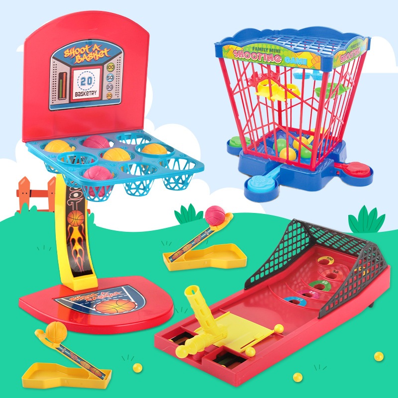 Children's mini shooting machine indoor parentchild handeye