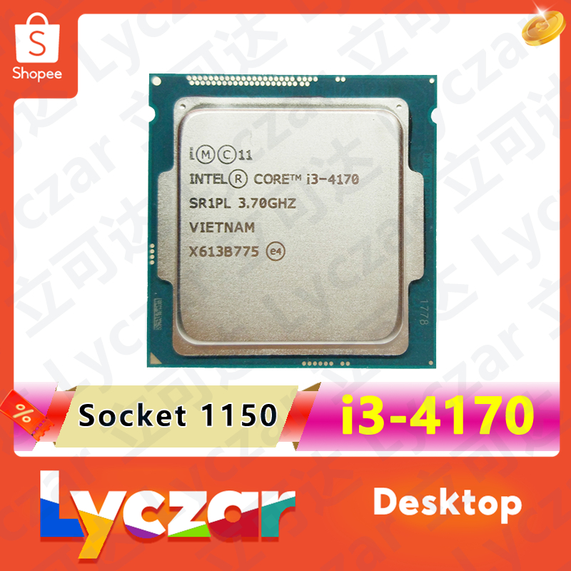 Intel Core i3 4170 Processor LGA 1150 3.7GHz 3M Cache Dual-Core 54W ...