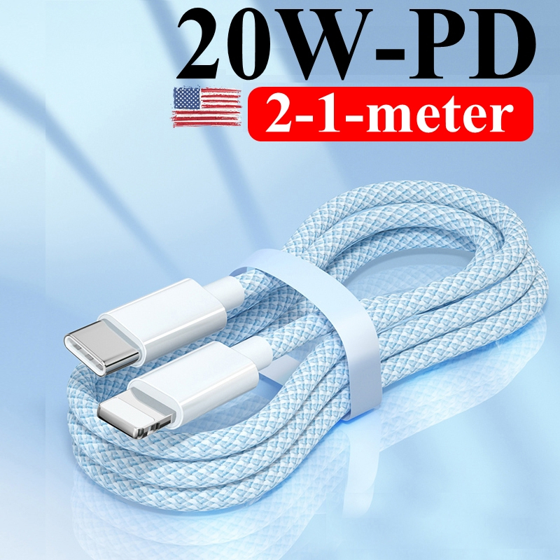 20W PD USB C Cable for iPhone 14 Pro Max 13 Pro Max Fast Charging USB C