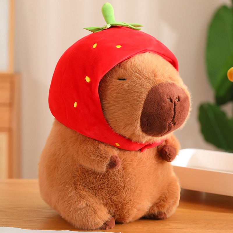 Capybara Aixini Capybara Plush Simulation Capybara Keychian Doll Anime