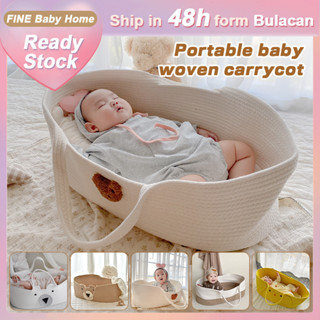 Newborn baby hot sale basket carrier