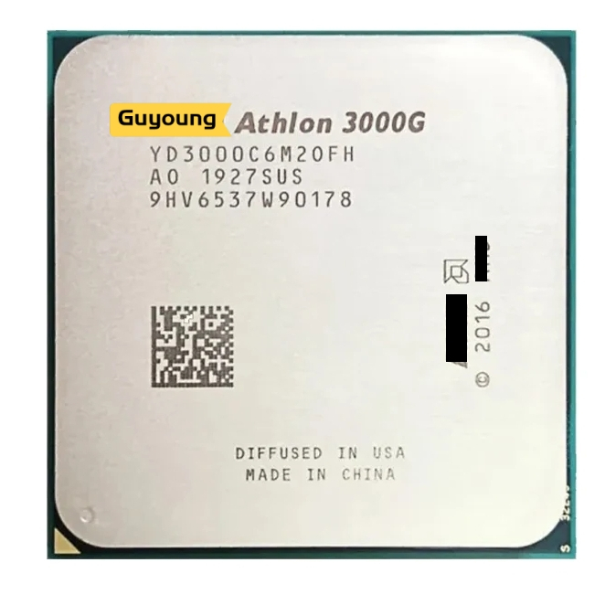 YZX Athlon 3000G X2 3000G 3.5 GHz Dual-Core Quad-Thread CPU Processor ...