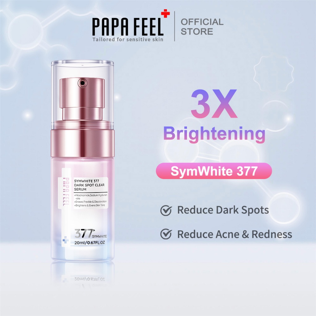 PAPA FEEL Whitening Queen SymWhite 377+Niacinamide Powerful Serum 20ml ...