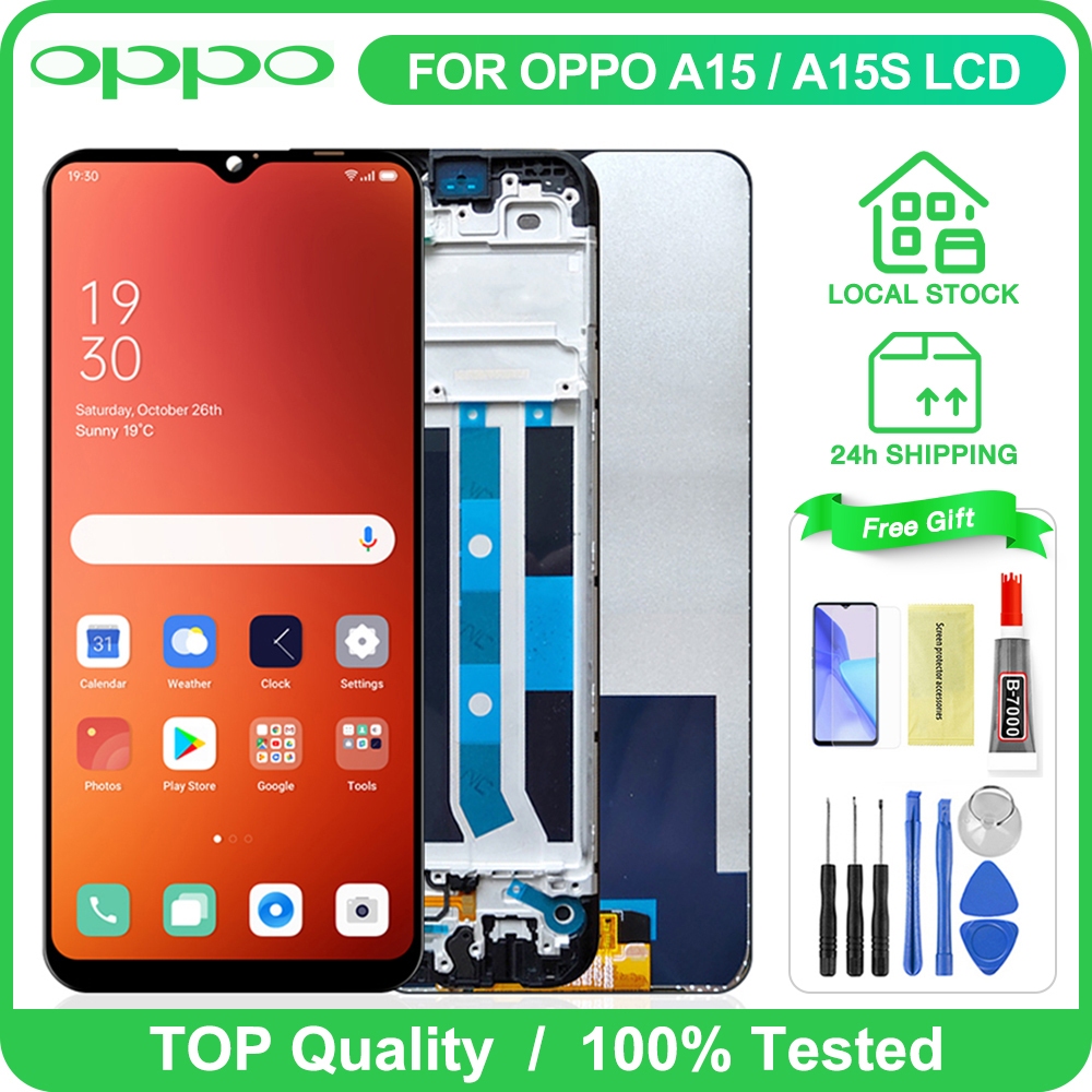 Display Lcd Oppo A15 Cph2185 / A15S Cph2179 Ricambio Schermo 6.52 - Foto 3