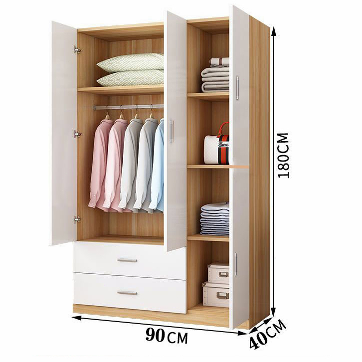 EXINHOME Multifunctional For Clothes Wardrobe Small Home