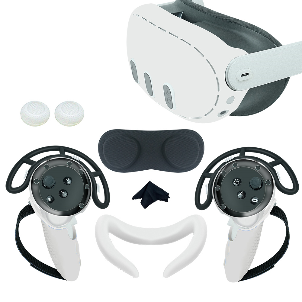 Whole Set For Meta quest 3 VR Accessories Eye Mask Cover Face Pad VR ...