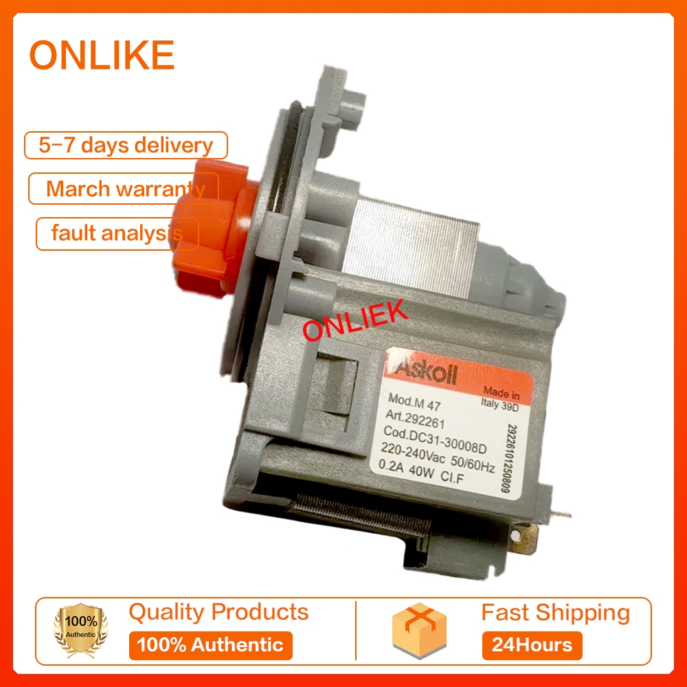 Durable 1PC Askoll DC31-30008D 50/60Hz 220V-240V Universal Drain Pump ...