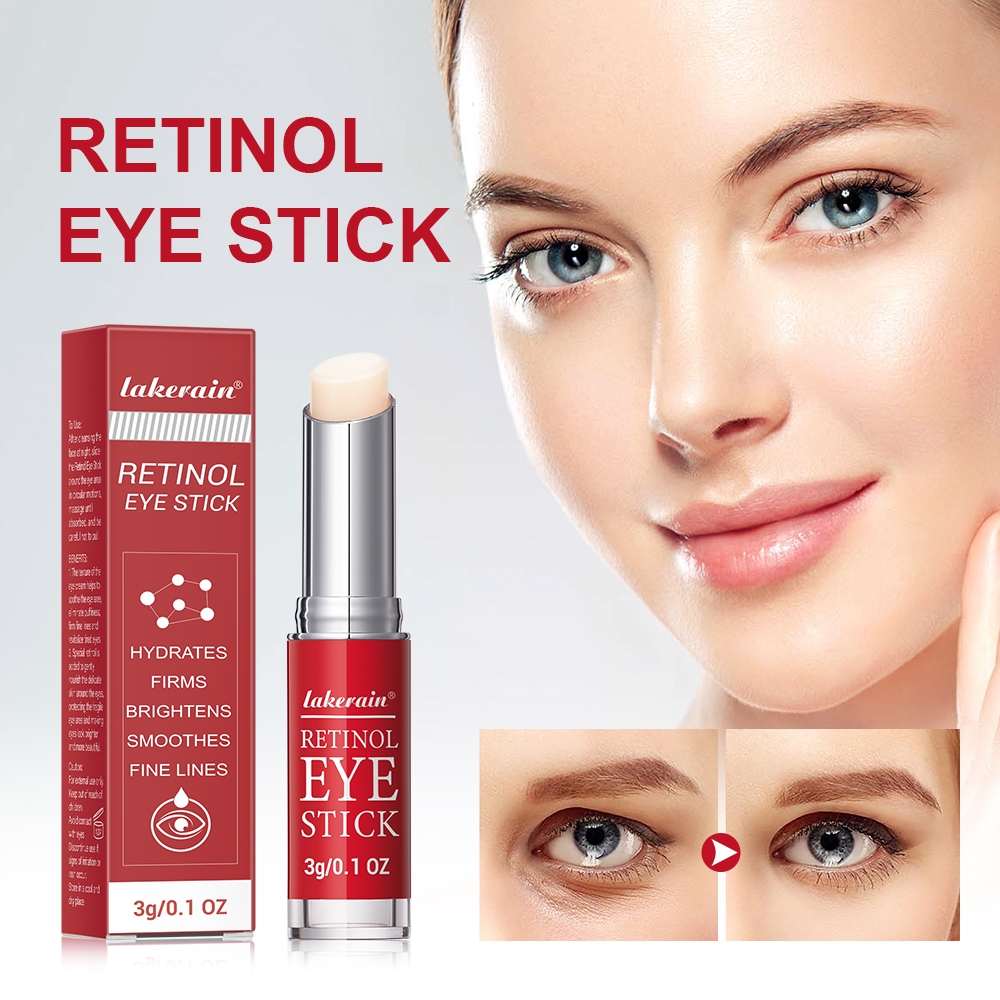 Lakerain Retinol Eye Stick For Dark Circles And Puffiness Anti Aging