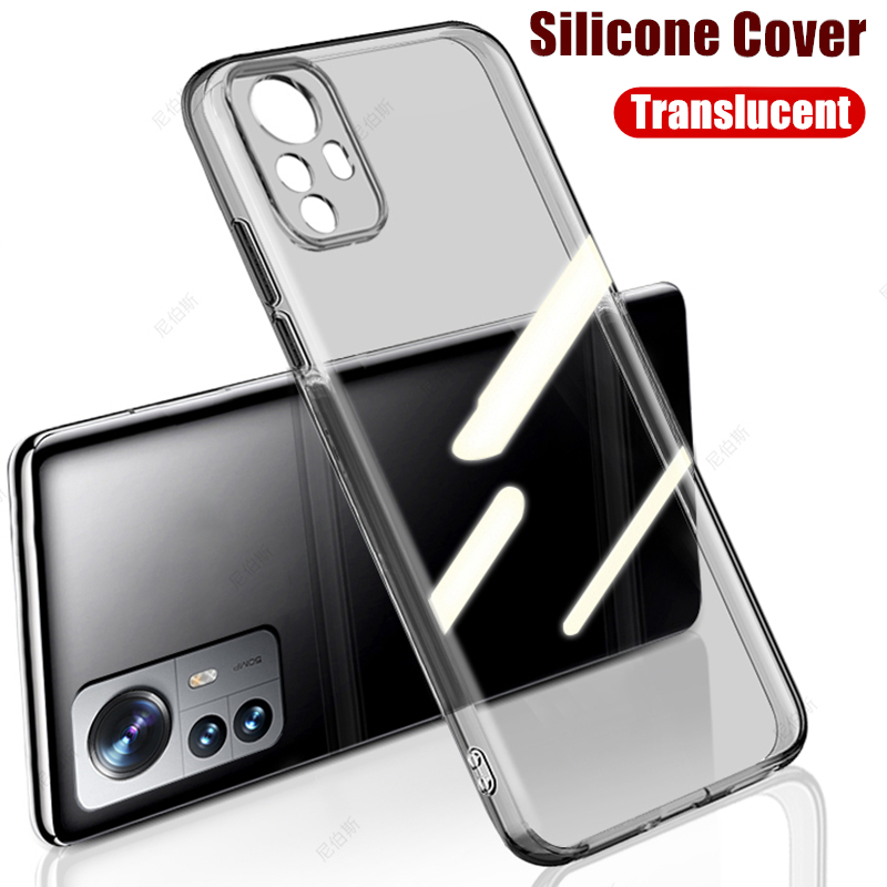 Xiaomi 12T / 12T Pro Transparent Flexible Silicone Case