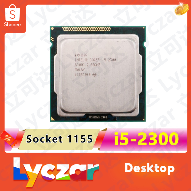 Intel Core i5 2300 Processor LGA 1155 2.8GHz 6M Cache Quad-Core 95W ...