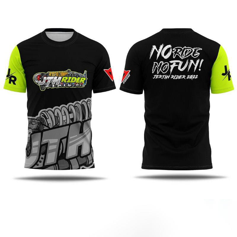 jerteh tshirt ride rider limited edition kain jersey sublimation full ...