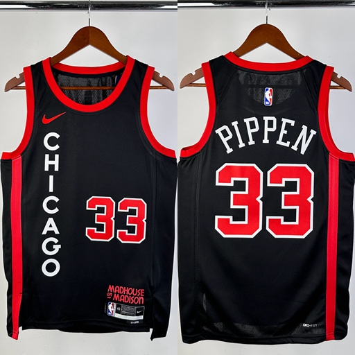 Pippen black hot sale jersey