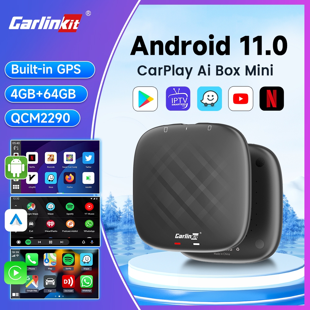 Carlinkit Android System Gb Gb For Youtube Netflix Wireless