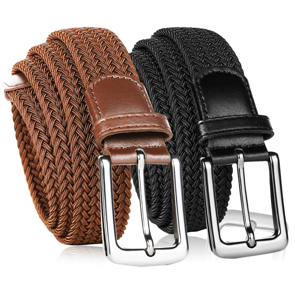 Golf Belts for Men Women 2 3 Pack Braided Elastic Fabric Stretch Canvas Woven Belt for Sports Hiking Shopee Philippines