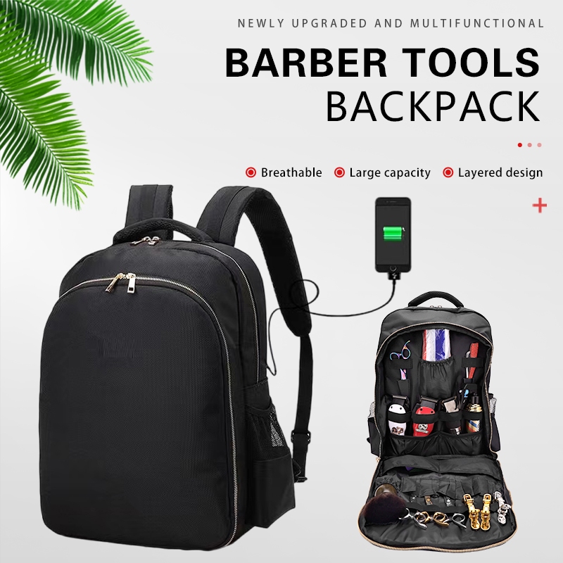 Spot #Hairdressing Backpack Hairstylist Oil Head Tool Bag Barber Shop ...