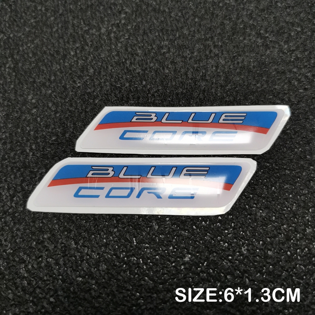 ESP PGM FI BLUE CORE Emblem resin sticker for motorcycle click vario ...